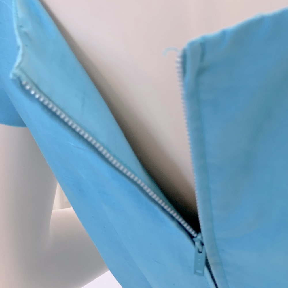 👗Incredible Aqua Vintage MadMen Sheath Wiggle Dress👗 - Picture 9 of 11